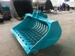 Resistance Excavator Skeleton Bucket Customized Logo Color Sieve Grid Buckets