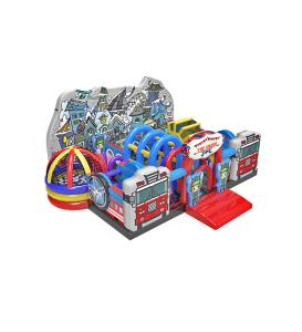 Wholesale Customized IP Colorful Children Fun Park Inflatable Slide Bouncy from china suppliers