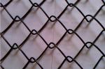Pvc Coated Chain Link Fence With Barbed Wire On top Size Customized