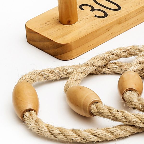 wooden ring toss set wooden outer door game set
