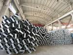 500kgf Load Electric Power Transmission Q355 Galvanized Steel Pole