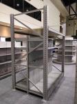 Tegometall Style Supermarket Metal Shelves Two In One Integrated Long Life Spend