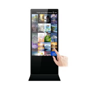 Wholesale 4500 Nits Indoor Kiosk Floor Stand Highest Nits Display 60000 Hours Lifespan from china suppliers
