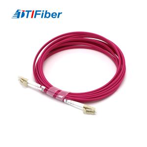 Wholesale 50/125 OM4 LC/UPC-LC/UPC Simplex Duplex LSZH Fiber Optic Patchcord from china suppliers