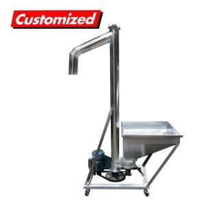Wholesale 40L 60L 100L 150L Powder Auger Screw Hopper Auger Feeder for Powder Transportation from china suppliers