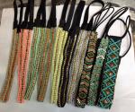 beaded & plaited hair band