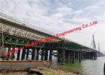Skewed Curved Steel I-Girder Truss Bridge Construction for Highway Railway