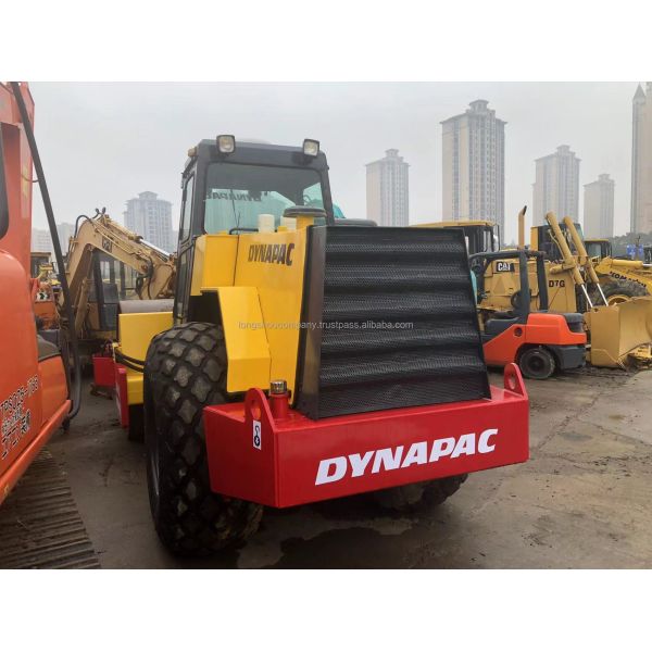 Second Hand Dynapac CA30D Road Roller with Single Drum and Travel Speed of 0-10km/h
