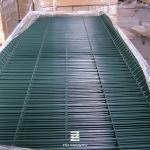 PVC Coated 3D Welded Wire Mesh Fence Panels 1530mm X 2500mm For Garden Fence