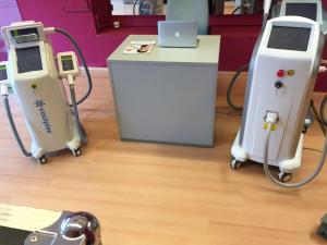 Wholesale 808nm Painless Diode Laser Hair Removal Machine For Face / Body Hair Reduction from china suppliers