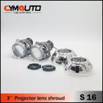 Xenon Car Headlight Cover Shrouds 2.5 Inch 3.0 Inch Projector Lens