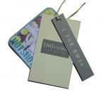 Customized Clothing Hang Tags Offset Printing 4 Colors Matt Coated For