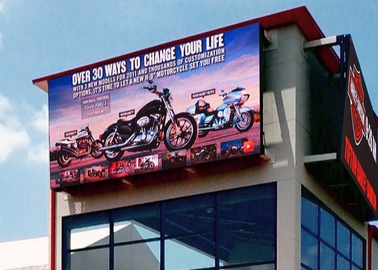 Outdoor Perminant Install LED Video Wall Advertising LED Display Screen IP65 Waterproof