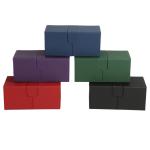 200+ Deck Card Box WS Tcg Pokomon Cards Mtg Dual deck card box PU Leather
