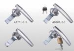 Sophisticated and Aesthetic Zinc Alloy Handle Lock Durable Industrial Style