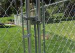 16Ga To 8Ga 60mm Heavy Duty Steel Chain Link Fence Electro Galvanized