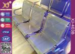 Hospital Iron Structure Full Welding 3 Seater Waiting Chair With Cushion