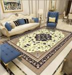 Persian Pattern Polyester Fiber Living Room Floor Carpet Stripping Special Style