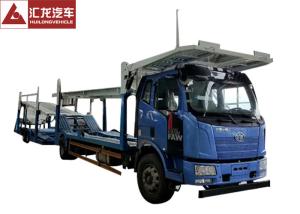 Wholesale Heavy Duty Auto Transport Trailer 325HP Diesel Engine Hydraulic Control System from china suppliers