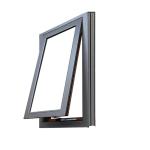Aluminum Alloy Frame European Style Awning Windows With High Wind Pressure