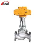 Electric Cast Iron Globe Valve Flanged Type For Industry OEM ODM OBM
