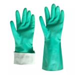 Garden Work Smooth Safe Nitrile Coated Gloves Hand Protection