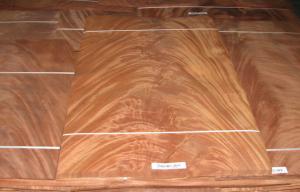 Wholesale Dard Red Crown Cut Veneer Mohagany Crotch , Natural Wood Veneer from china suppliers