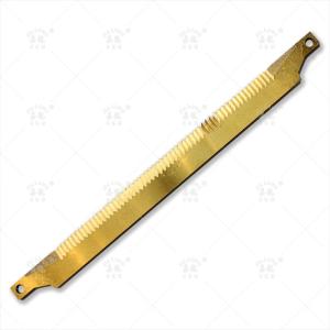 Wholesale 18mm TiN Coated Toothed Blade Serrated Blade For Film Plastic Packing from china suppliers