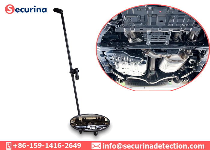 Wholesale Lightweight 30cm Telescoping Inspection Mirror 110 - 142cm Handle Length from china suppliers