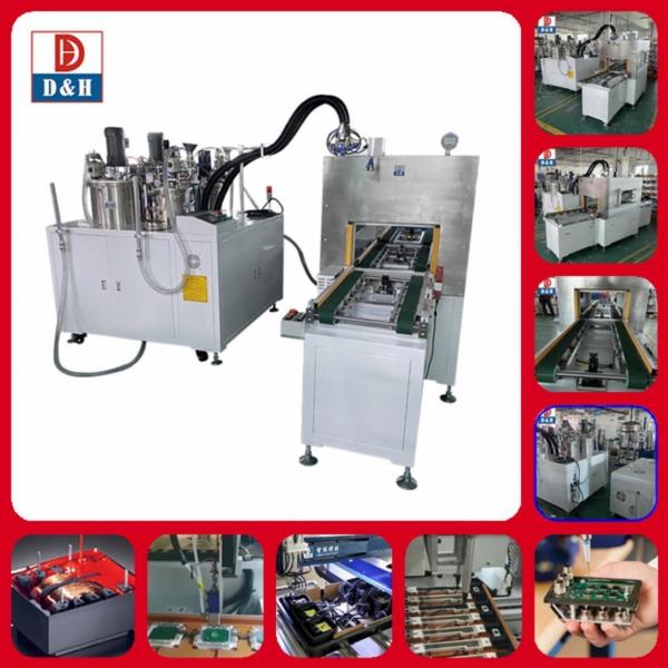 VGB-650S Epoxy Potting Vacuum Chamber Machine for 2K Dosing Compounds Dispensing