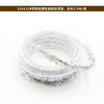 Shinny Wired Wrapping Paper Rope 100m Paper Twist Rope Rose Silver