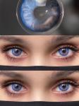 KSSEYE Girl Grey Colour Eye Contact Lens High Moisture Content For Cosmetic