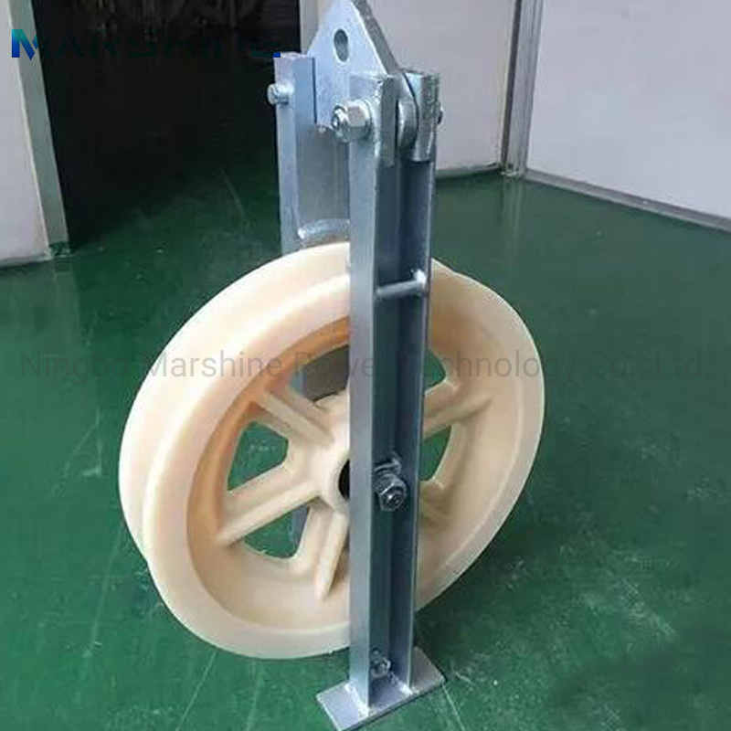 Opgw Fiber Optical Cable Replacement Stringing Cradle Blocks Conductor Stringing Blocks