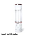 White Antioxidant Hydrogen Generating Water Bottle Customizable