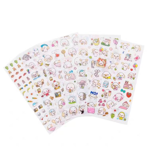 Colorful Adhesive Daily Planner Sticker 16.5*8.8CM For Promotion