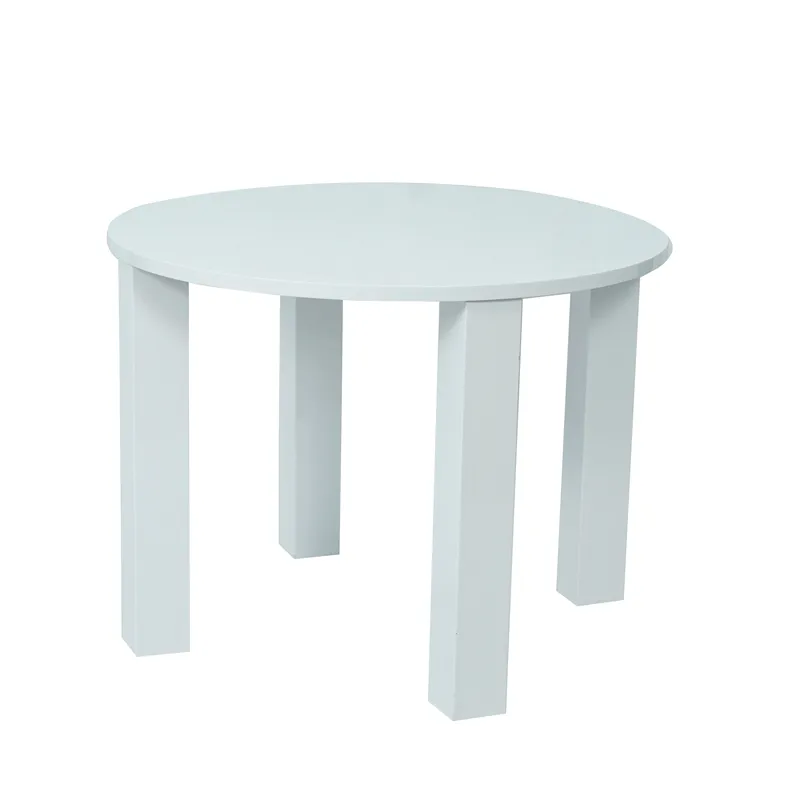 Antiwear Round Luxury Modern Dining Table Set Anti Fading With 4 Legs