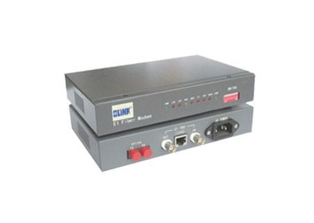 MM 850nm Rack Mount Media Converter , Media Converter Rack Full / Half Duplex
