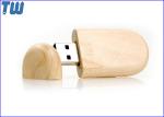 Dog Tag Type USB Pen Drive Bamboo Material Large Printing Area