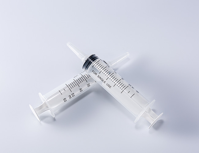 Medical Disposable Hypodermic Syringes 60ml Catheter Nozzle Tip For Hospital