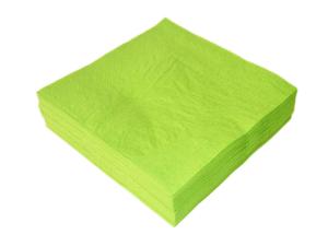 Wholesale 2Ply 30 Count Custom Printed Serviettes , Lime Green Luxury Table Napkins from china suppliers