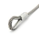 304 316 Stainless Steel Wire Rope with High Tensile Strength and Abrasion