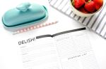 Meal Custom Personal Planner With Grocery List / Recipe Cards / Trackers 52