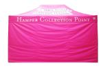 Advertising Folding Canopy Tent 3x4.5 Aluminum Structure Easy Installation