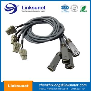Wholesale 40A Harting Modular Connector Industrial Wire Harness 2P 09140022701 09120123001 from china suppliers