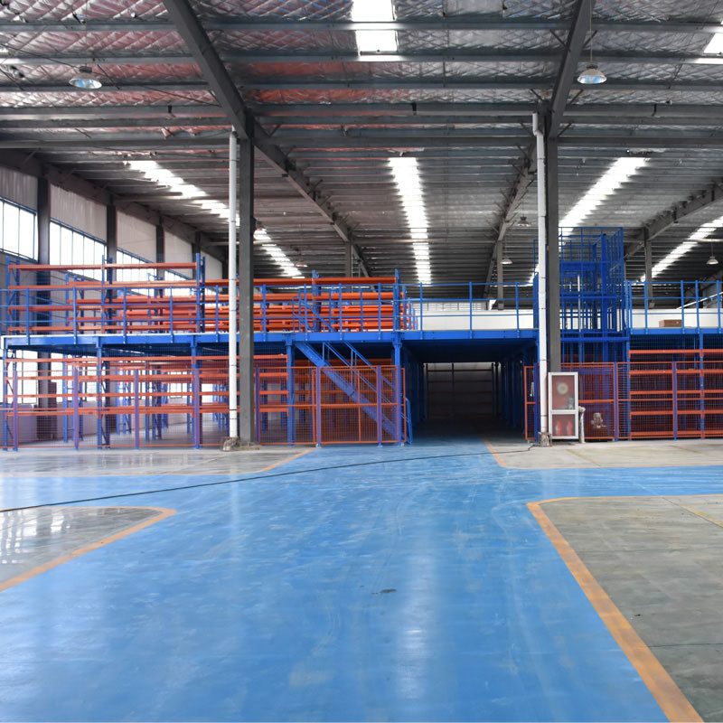Steel Mezzanine Shelving For 2-3 Layers Of Heavy Duty Storage Solutions
