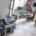 Transport Sediment Carbon Steel Painting Shaft Screw Auger Conveyor for