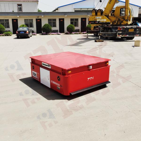 15 Ton Motorized Trackless Transfer Carriage Powered By Storage Battery For Auto