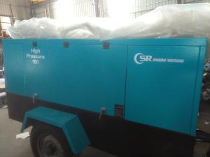 Wholesale 215Cfm 100Psi Diesel Screw Compressor Industrial Portable Diesel Compressor from china suppliers