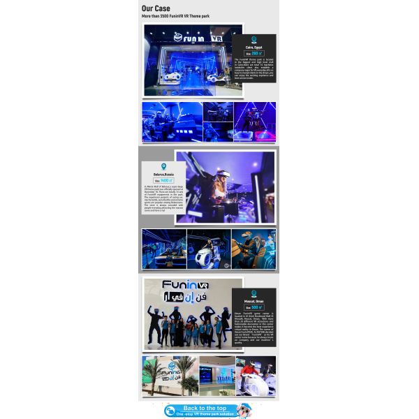 Amusement Park 9D Vr Standing Platform Walker Treadmill Vr Walking