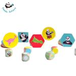 Clamshell Box Photographic Flash Cards ，Early Learning Language Library Cards